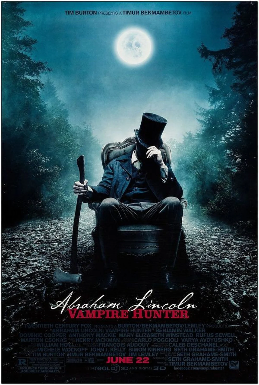 Abraham Lincoln: Vampire Hunter (2012) Poster