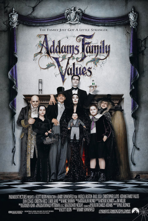Addams Family Values (1993) Poster