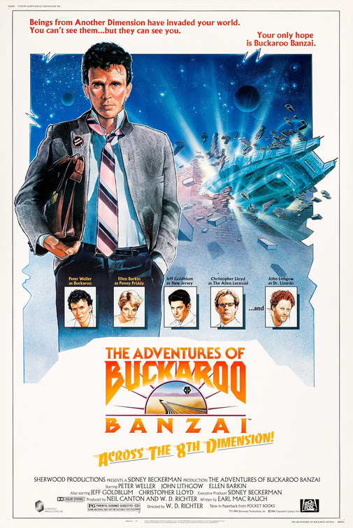 The Adventures of Buckaroo Banzai Across the 8th Dimension (1984) Poster