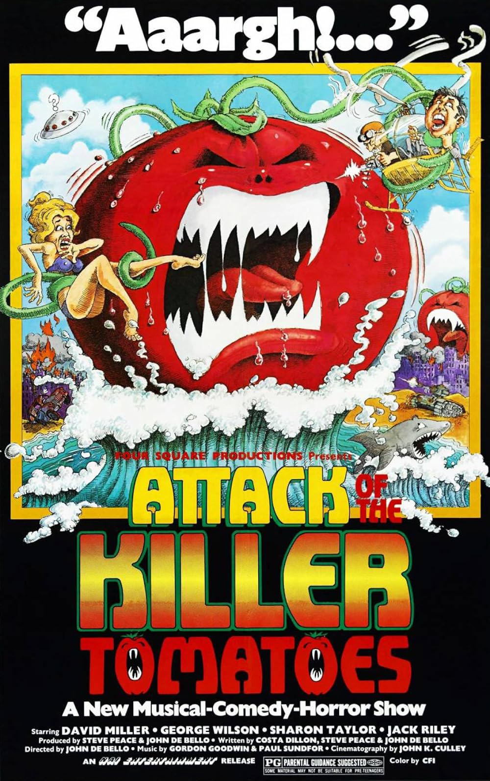 Attack of the Killer Tomatoes! (1978) Poster
