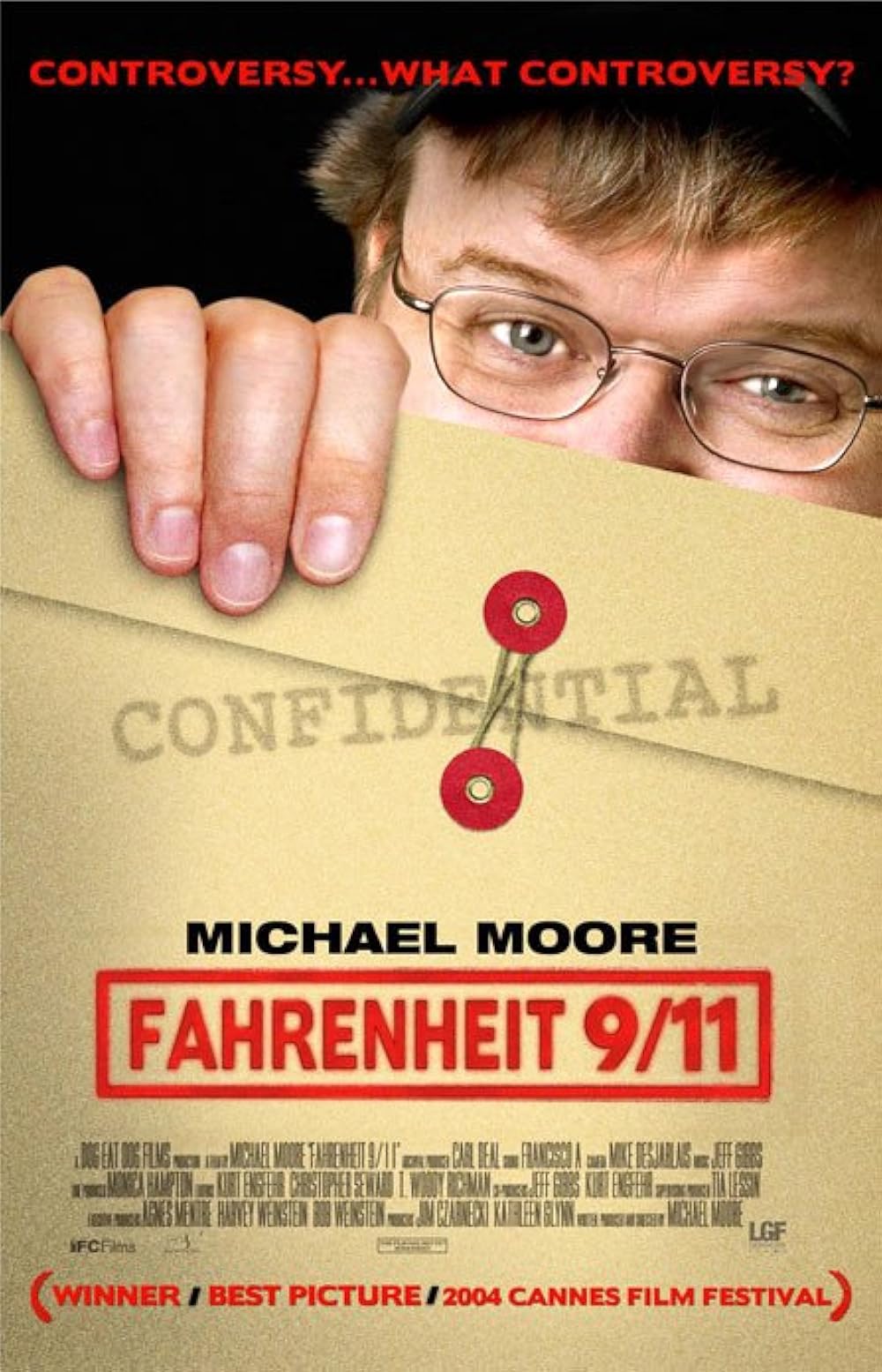 Fahrenheit 9/11 (2004) Poster