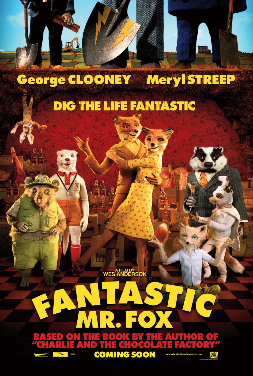 Fantastic Mr. Fox (2009) Poster