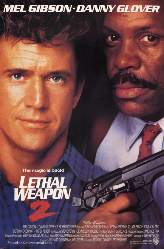 LETHAL WEAPON 2 (1989) Poster